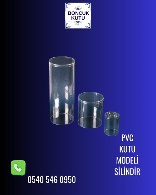 Pvc Silindir Kutu