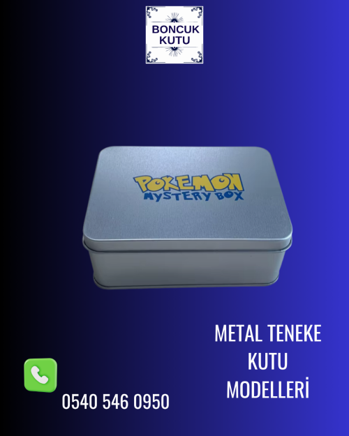 Metal Teneke Kutu Modelleri